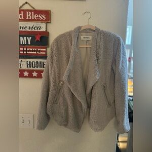 BB Dakota Faux Fur Moto Jacket
